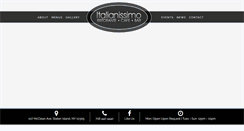 Desktop Screenshot of italianissimony.com